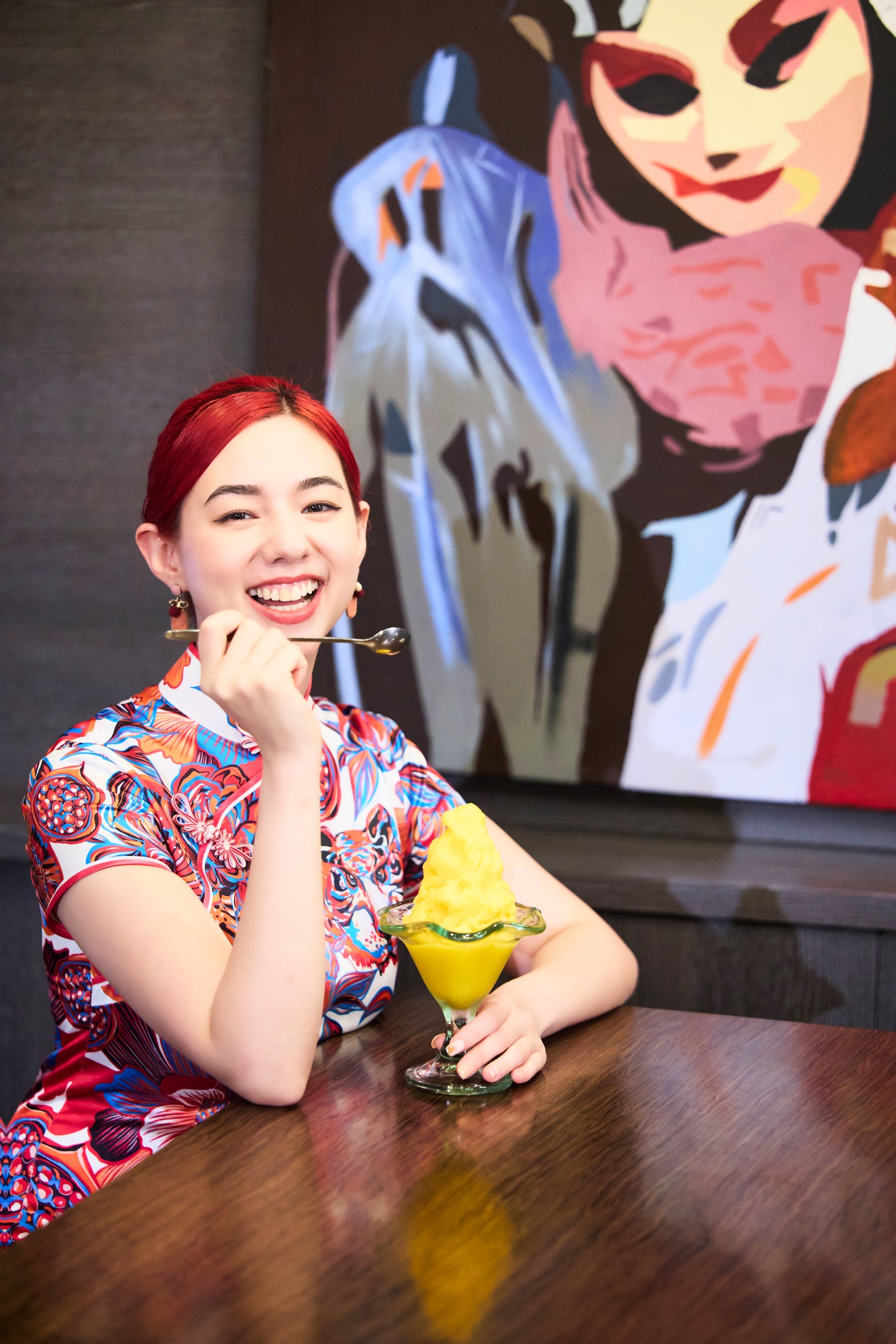 九份-九重町客棧-品味黃金芒果冰沙