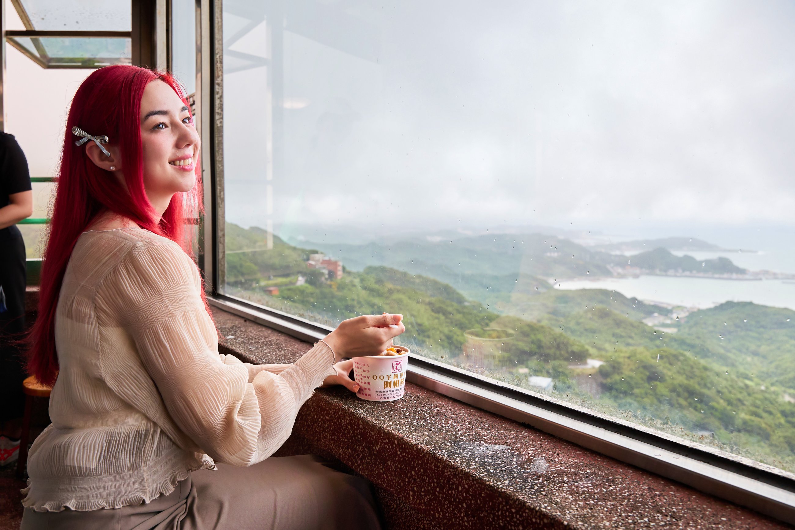 九份-阿柑姨芋圓-無敵海景